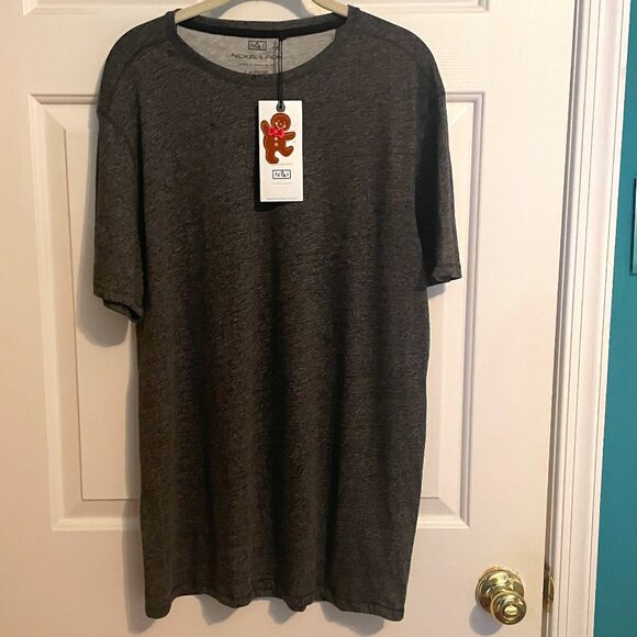 NWT Nickel & Iron Men's Heather Gray T-Shirt (Size L) - Picture 1 of 9